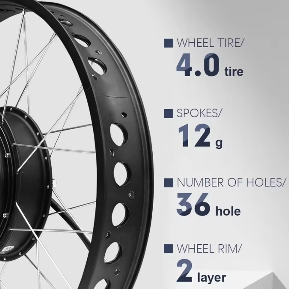 Kit de conversão para biciclet - Ebike Conversion Kit 72V 3000W avaliação e preço